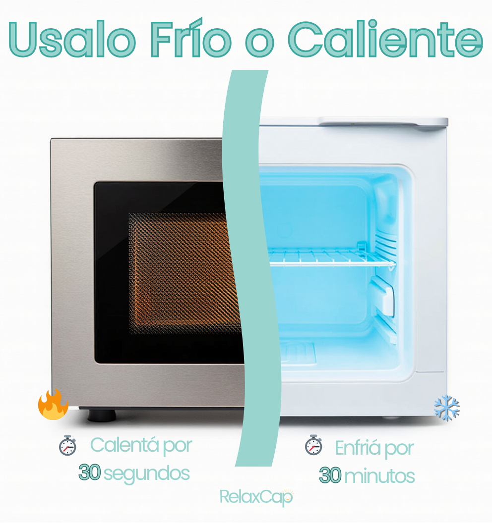 Gorro Gel | Alivio frío/calor para migrañas y más